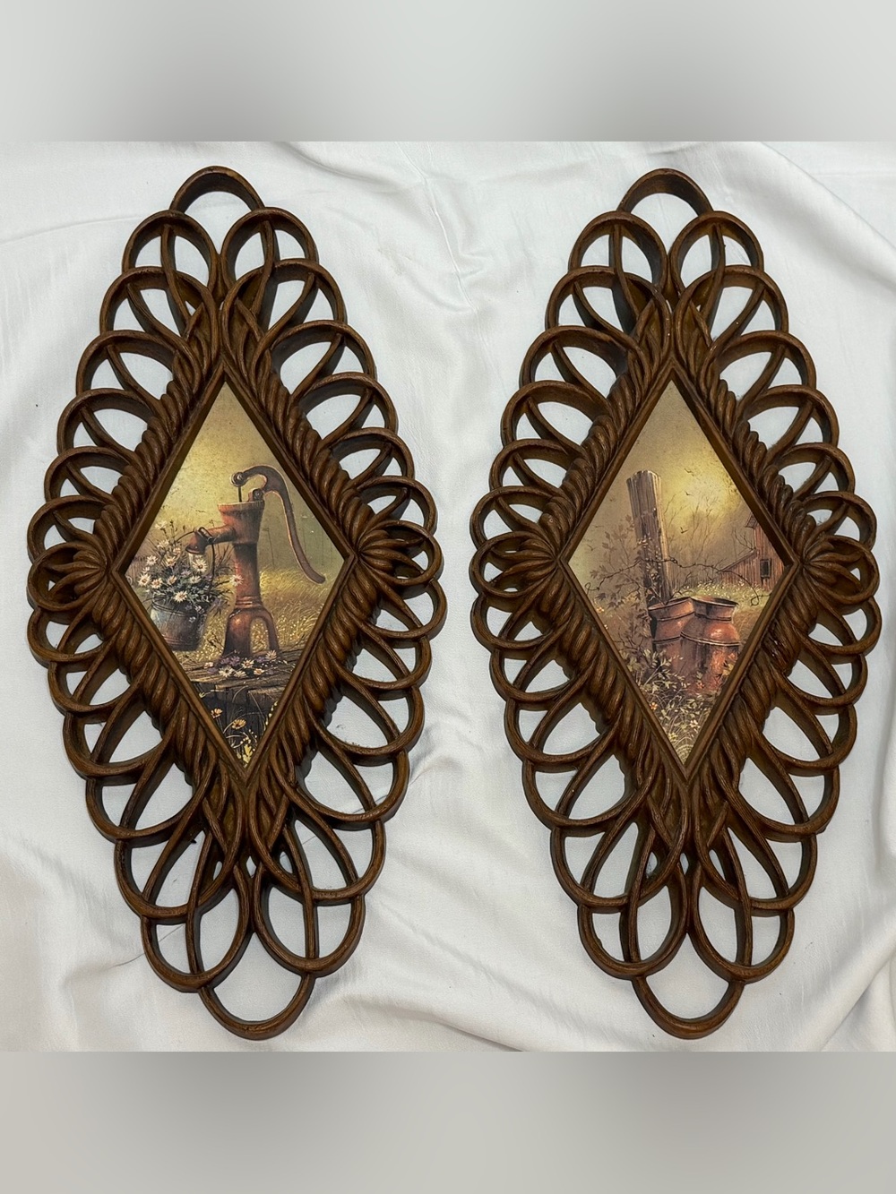 Vintage 1970’s Burwood wall hanging